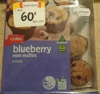 Mängden socker i Blueberry mini muffins