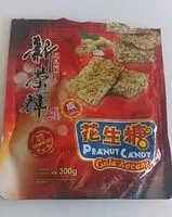 Mängden socker i Peanut Candy