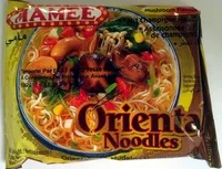 Mängden socker i Nouilles orientales arôme de champignons - 85 g - Mamee