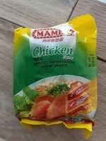 Mängden socker i Nouilles instantanées saveur poulet