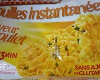 Mängden socker i Nouilles instantanées