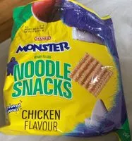 Mängden socker i Monster Ready to Eat Noodle Snacks