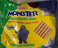 Mängden socker i Monster Chicken Noodle Snack