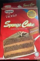 Mängden socker i Sponge cake