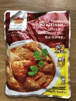 Mängden socker i Rendang Paste