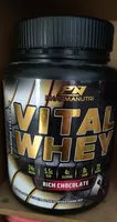 Mängden socker i vital whey rich chocolate