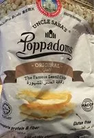 Mängden socker i Poppadoms