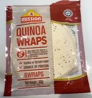 Mängden socker i Quinoa Wraps