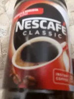 Mängden socker i Nescafe Classic instant coffee Blend arabica robusta