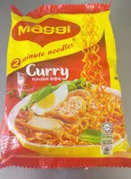 Mängden socker i 2 Minute Noodles Curry Flavour