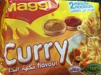 Mängden socker i Maggi Noodles Curry