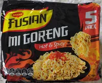 Mängden socker i Mi Goreng: Hot and Spicy