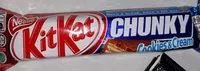 Mängden socker i Kit Kat Chunky Cookies & Cream