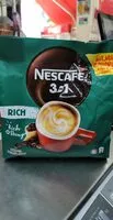 Mängden socker i Nescafe 3 in 1 coffee mix rich & strong