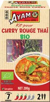 Mängden socker i Kit pour curry rouge Thai