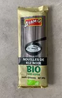 Mängden socker i Nouilles de riz noir Bio