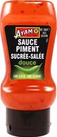 Mängden socker i Sauce Piment sucrée salée
