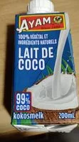 Mängden socker i Lait de coco