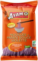 Mängden socker i Nouilles de patate douce violette