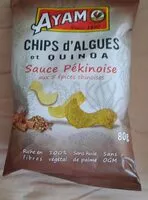 Mängden socker i CHIPS D ALGUES ET QUINOA