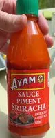 Mängden socker i Sauce piment sriracha