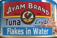 Mängden socker i Tuna Flakes in water