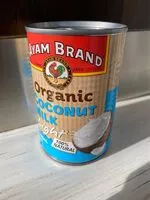 Mängden socker i Organic coconut milk