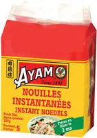 Mängden socker i Nouilles instantanées Ayam™