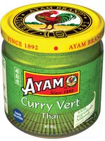 Mängden socker i Pâte de Curry Vert Ayam™