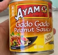 Mängden socker i Gado gado peanut sauce