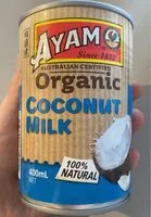 Mängden socker i Ayam organic coconut milk