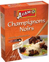 Mängden socker i Champignons Noirs