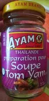 Mängden socker i Thaïlande préparation pour soupe Tom Yam
