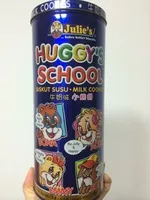 Mängden socker i 茱莉牛奶味小熊饼干