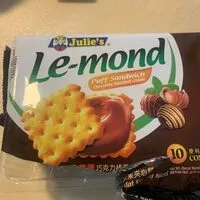 Mängden socker i JULIE’s lemond chocolate hazelnut