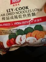 Mängden socker i Yeo's Ezy-cook Noodles Air Dried Low Fat