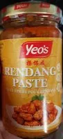 Mängden socker i Yeos Rendang Paste 180G