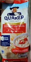 Mängden socker i Quaker Instant Oatmeal E-1B