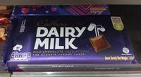 Mängden socker i Cadbury Dairy Milk Chocolate