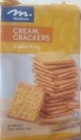 Mängden socker i Cream Cracker