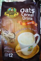 Mängden socker i oats cereal drink