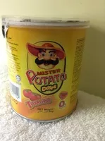 Mängden socker i Mister potato chips - Tomato