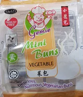 Mängden socker i Gemie mini buns (vegetables)