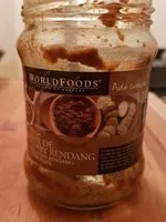 Mängden socker i Pâte de curry Rendang