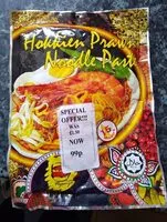 Mängden socker i Hokkien prawn noodle paste