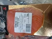 Mängden socker i Tranchette de saumon fumé