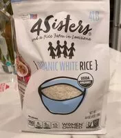 Mängden socker i Organic white rice