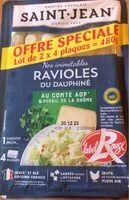 Mängden socker i Ravioles du Dauphiné au comté & persil de la Drôme