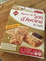 Mängden socker i Barres de son d'avoine