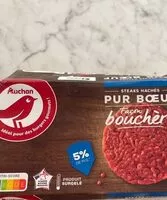 Mängden socker i Steaks hachés purs bœuf façon bouchère 5%MG